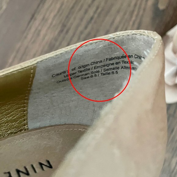 Nine West Champagne Heels - Picture 4 of 4